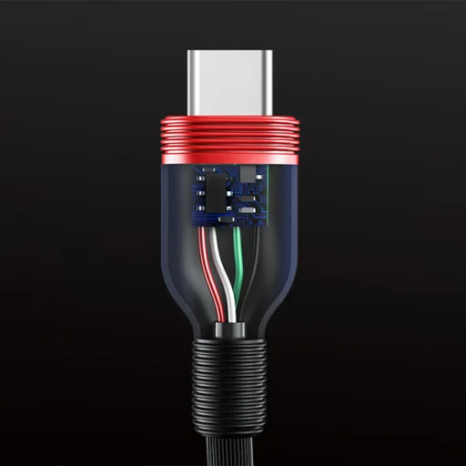 Remax Choos RC-126M USB- micro USB kábel 1 m fekete - 4