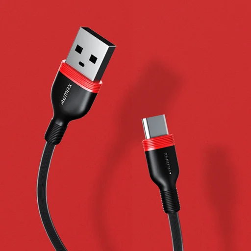 Remax Choos RC-126M USB- micro USB kábel 1 m fekete - 3