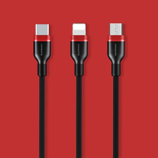 Remax Choos RC-126M USB- micro USB kábel 1 m fekete - 2