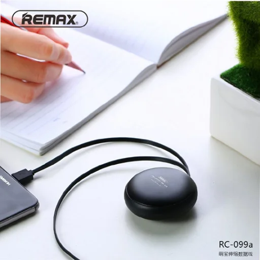 Remax CuteBaby RC-099T 2 az 1-ben USB-micro USB + Lightning kábel 1m fehér - 7