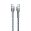 Remax Jany RC-172 Type C- Type C kábel PD 100W 1m ezüst thumbnail