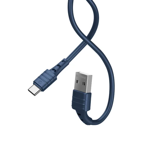 Remax Zeron RC-179A USB-Type C kábel 2.4A 1 m sötétkék - 1