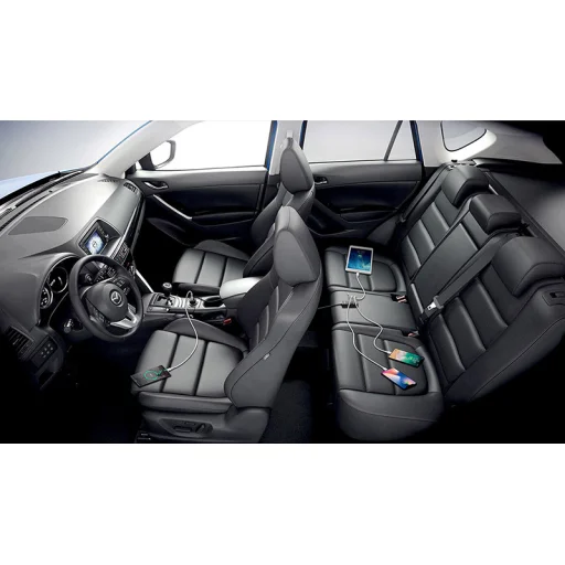 Remax Rhea RCC-401 autós töltő USB + 3x USB 5.5 A fekete - 5