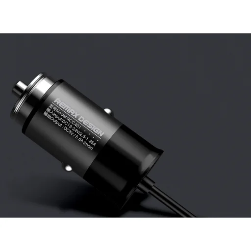 Remax Rhea RCC-401 autós töltő USB + 3x USB 5.5 A fekete - 6