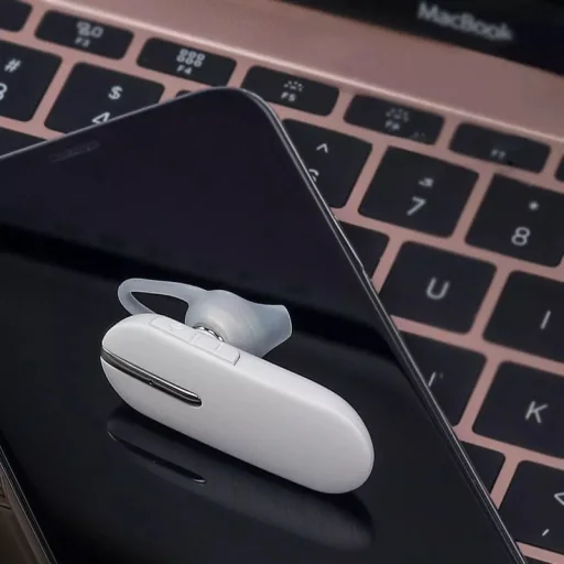 Remax Bluetooth vezeték nélküli headset RB-T28 Multi point + EDR fehér - 5