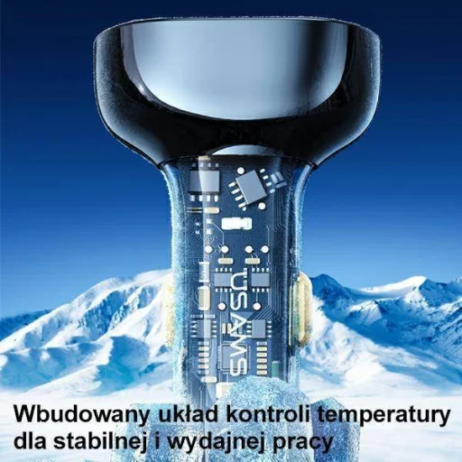 USAMS autós töltő 1xUSB-C 2xUSB-A 125W gyorstöltéssel átlátszó-kék - 9