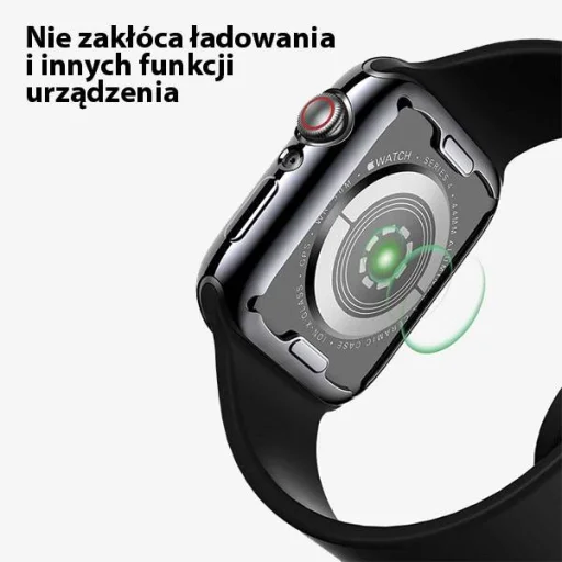 Apple Watch 4/5/6/SE 44 mm USAMS tok fekete - 3