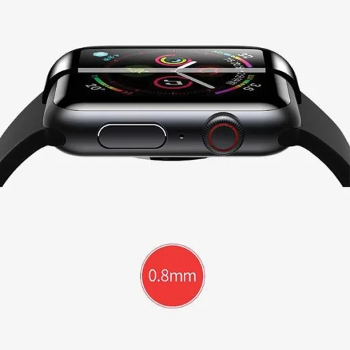 Apple Watch 4/5/6/SE 44 mm USAMS tok fekete - 2