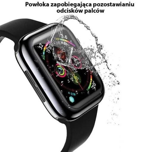 Apple Watch 4/5/6/SE 44 mm USAMS tok átlátszó - 4