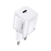 USAMS T36 Mini hálózati töltő adapter 1xUSB-C 20W fehér thumbnail