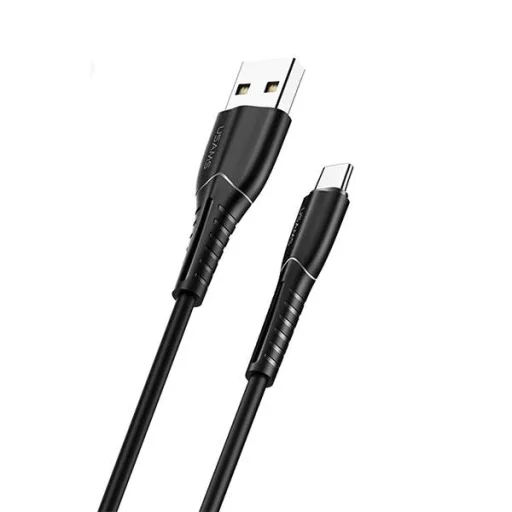 USAMS U35 USB-C kábel gyorstöltéssel 2A 1m fekete - 1