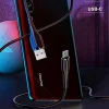 USAMS U38 USB-C kábel gyorstöltéssel 5A 1m fehér thumbnail