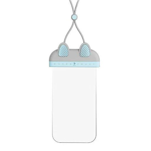 USAMS YD010 vízálló telefontok  7'' kék (FSD1003) - 2