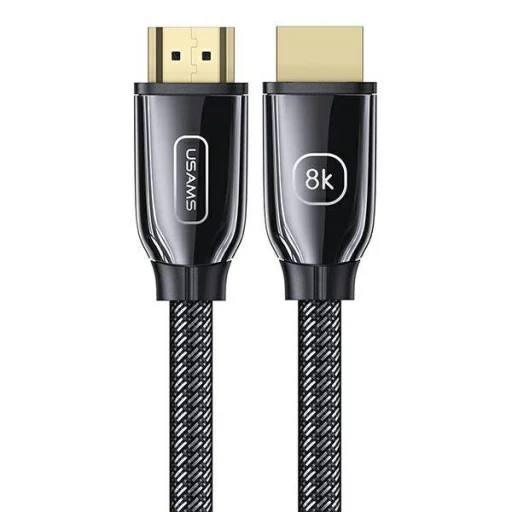USAMS U67 HDMI-HDMI kábel 2.1 2m 8K Ultra HD fekete (US-SJ497) - 1