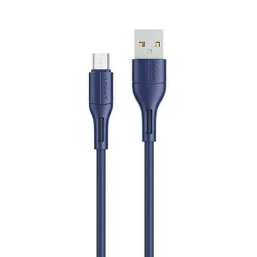 USAMS U68 microUSB kábel gyorstöltéssel 2A 1 m kék (US-SJ502) - 1
