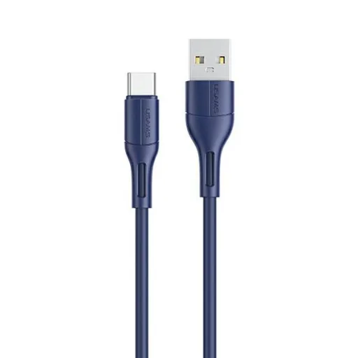 USAMS U68 USB-C gyorstöltő kábel 2A 1 m kék (US-SJ501) - 1