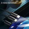 USAMS C22 autós töltő 2xUSB + kábelek 3 az 1-ben (Lightning + microUSB + USB-C) fekete (US-CC119) thumbnail