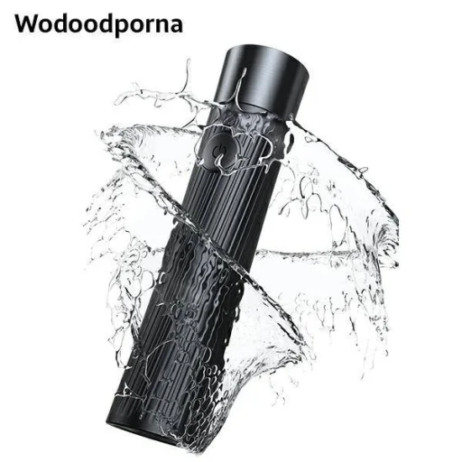 USAMS Powerbank + LED zseblámpa 4000mAh fekete (US-CD166) - 4