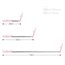USAMS Selfiebot Mini Wire Light 3.5mm jack fehér (US-ZB051)