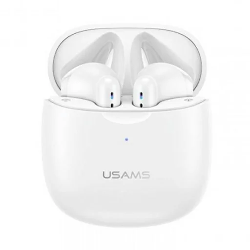 USAMS TWS IA Bluetooth 5.0 vezeték nélküli fülhallgató fehér (US-IA04) - 8