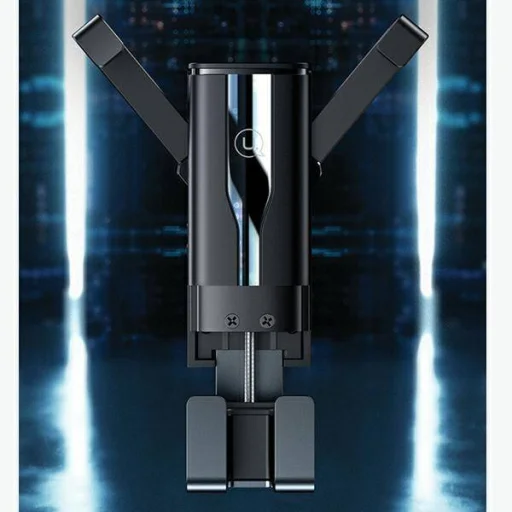 USAMS Gravitációs autós telefontartó szellőzőrácshoz fekete (US-ZJ058) - 3