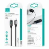 USAMS U78 USB-C – Lightning gyorstöltő kábel LED kijelzővel 1,2 m 20 W PD fehér (US-SJ545) thumbnail