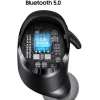 USAMS TWS LX Bluetooth 5.0 vezeték nélküli fülhallgató, mikrofon fekete (BHULX01) thumbnail