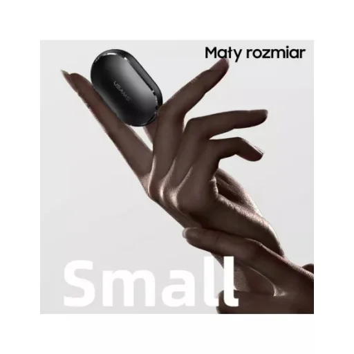 USAMS TWS LX Bluetooth 5.0 vezeték nélküli fülhallgató, mikrofon fekete (BHULX01) - 5