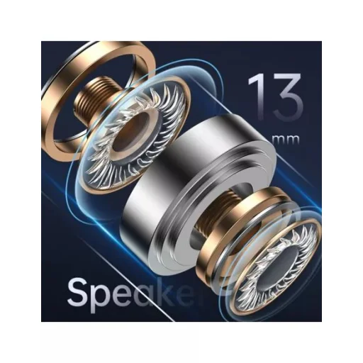 USAMS TWS XH Bluetooth 5.1 vezeték nélküli fülhallgató, mikrofon kék (BHUXH03) - 7