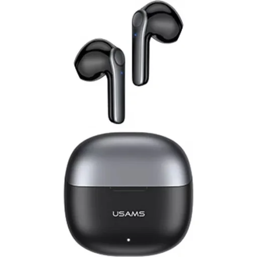 USAMS TWS XH Bluetooth 5.1 vezeték nélküli fülhallgató, mikrofon fekete (BHUXH01) - 1