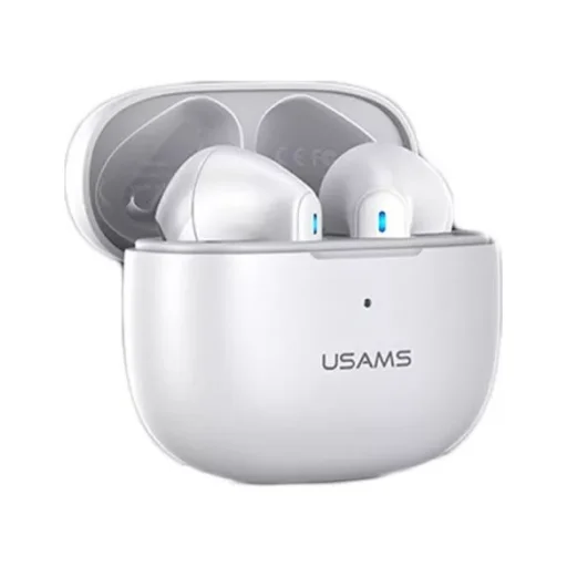 USAMS TWS NX10 Bluetooth 5.2 vezeték nélküli fejhallgató, mikrofon fehér (BHUNX02) - 1