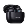 USAMS TWS NX10 Bluetooth 5.2 vezeték nélküli fejhallgató, mikrofon fekete (BHUNX01) thumbnail