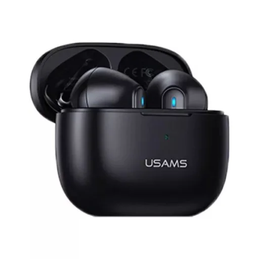 USAMS TWS NX10 Bluetooth 5.2 vezeték nélküli fejhallgató, mikrofon fekete (BHUNX01) - 1