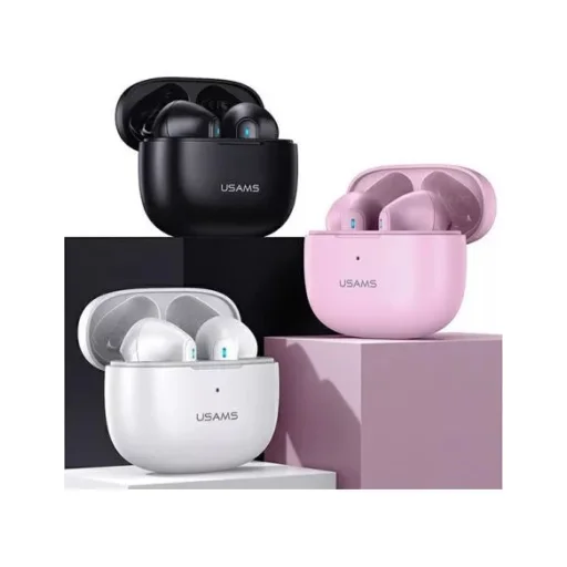 USAMS TWS NX10 Bluetooth 5.2 vezeték nélküli fejhallgató, mikrofon fekete (BHUNX01) - 8