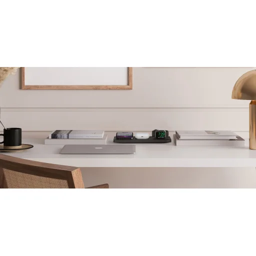 Belkin Boost Charge Pro 3 az 1-ben mágneses, vezeték nélküli töltőállomás MagSafe-kompatibilis (WIZ016vfWH) fehér - 7