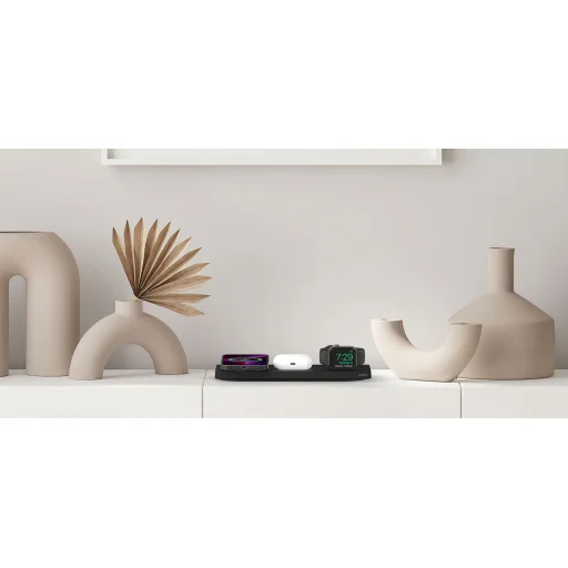 Belkin Boost Charge Pro 3 az 1-ben mágneses, vezeték nélküli töltőállomás MagSafe-kompatibilis (WIZ016vfWH) fehér - 8