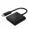 Belkin USB-C - HDMI + töltőadapter (60W PD) (AVC002btBK) fekete thumbnail