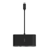 Belkin USB-C Multimédia adapter, HUB elosztó (ETHERNET - HDMI - VGA - USB-A) (AVC005BTBK) fekete - 5