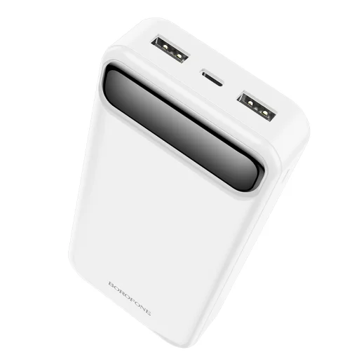 Borofone Freeway BJ14A Powerbank 20000 mAh 2xUSB fehér - 2
