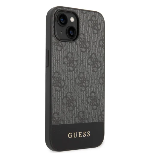 iPhone 14 Guess 4G Stripe tok szürke (GUHCP14SG4GLGR) - 4