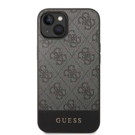 iPhone 14 Guess 4G Stripe tok szürke (GUHCP14SG4GLGR) - 3