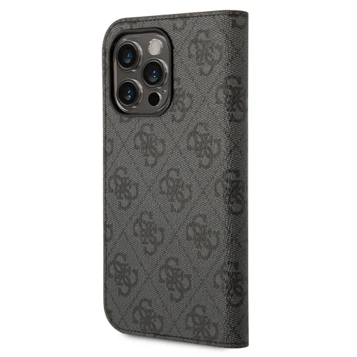 iPhone 14 Pro Max Guess PC / TPU 4G Metal Camera Outline fliptok fekete (GUBKP14XHG4SHK) - 3