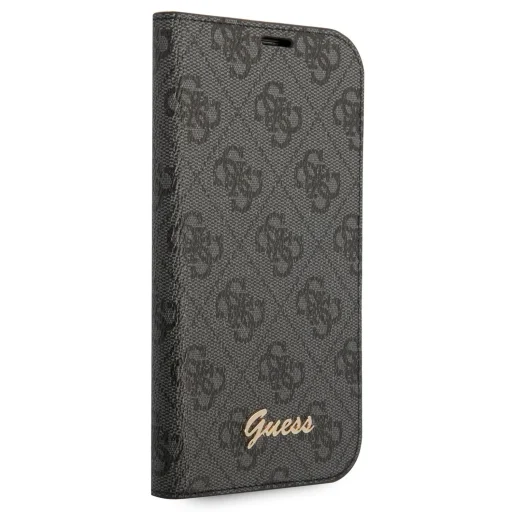 iPhone 14 Pro Max Guess PC / TPU 4G Metal Camera Outline fliptok fekete (GUBKP14XHG4SHK) - 4