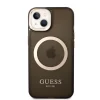 iPhone 14 Guess Translucent MagSafe kompatibilis tok fekete (GUHMP14SHTCMK) - 6