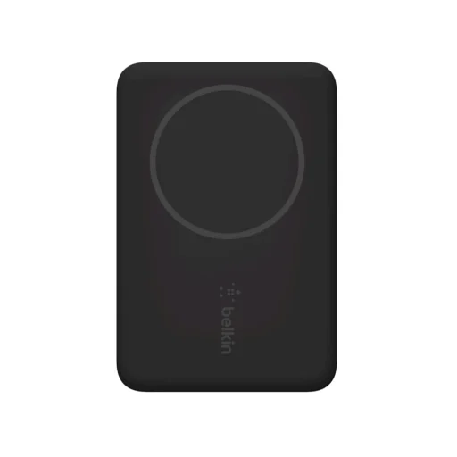 Belkin Boost Charge (2500 mAh) mágneses, MagSafe-kompatibilis vezeték nélküli töltő, Powerbank (BPD002btBK) fekete - 6