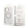 iPhone 14 Guess Transparent MagSafe kompatibilis tok arany (GUHMP14SHTRMD) - 2