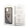 iPhone 14 Plus Guess PC/TPU Liquid Glitter Triangle Logo tok fekete (GUHCP14MLFCTPK) thumbnail