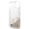 iPhone 14 Karl Lagerfeld Liquid Glitter Karl és Choupette tok arany (KLHCP14SGKCD) thumbnail