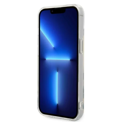 iPhone 14 Karl Lagerfeld PC/TPU Ikonik Karl és Choupette tok átlátszó (KLHCP14SCKTR) - 2