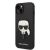 iPhone 14 Plus Karl Lagerfeld PU Saffiano Karl Head tok fekete (KLHCP14MSAPKHK) thumbnail